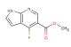methyl 4-fluoro-1H-pyrrolo[2,3-b]pyridine-5-carboxylate