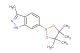 3-methyl-6-(tetramethyl-1,3,2-dioxaborolan-2-yl)-1H-indazole