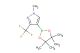1-methyl-4-(tetramethyl-1,3,2-dioxaborolan-2-yl)-3-(trifluoromethyl)-1H-pyrazole
