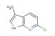 6-chloro-3-methyl-1H-pyrrolo[2,3-b]pyridine