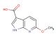 6-methoxy-1H-pyrrolo[2,3-b]pyridine-3-carboxylic acid