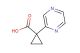 1-(pyrazin-2-yl)cyclopropane-1-carboxylic acid