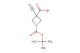 1-[(tert-butoxy)carbonyl]-3-cyanoazetidine-3-carboxylic acid