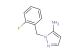 1-[(2-fluorophenyl)methyl]-1H-pyrazol-5-amine
