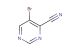 5-bromopyrimidine-4-carbonitrile