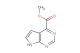 methyl 7H-pyrrolo[2,3-d]pyrimidine-4-carboxylate