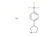 3-[4-(trifluoromethyl)phenyl]pyrrolidine hydrochloride