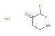 3-fluoropiperidin-4-one hydrochloride