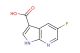 5-fluoro-1H-pyrrolo[2,3-b]pyridine-3-carboxylic acid