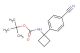 tert-butyl N-[1-(4-cyanophenyl)cyclobutyl]carbamate