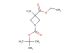 1-tert-butyl 3-ethyl 3-aminoazetidine-1,3-dicarboxylate