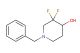 1-benzyl-3,3-difluoropiperidin-4-ol