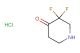 3,3-difluoropiperidin-4-one hydrochloride