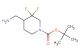 tert-butyl 4-(aminomethyl)-3,3-difluoropiperidine-1-carboxylate