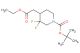 tert-butyl 4-(2-ethoxy-2-oxoethyl)-3,3-difluoropiperidine-1-carboxylate