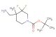 tert-butyl 4-(aminomethyl)-3,3-difluoro-4-methylpiperidine-1-carboxylate