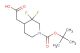2-(1-(tert-butoxycarbonyl)-3,3-difluoropiperidin-4-yl)acetic acid