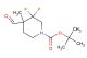 tert-butyl 3,3-difluoro-4-formyl-4-methylpiperidine-1-carboxylate