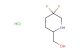(5,5-difluoropiperidin-2-yl)methanol hydrochloride