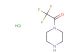 2,2,2-trifluoro-1-(piperazin-1-yl)ethanone hydrochloride