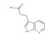 1H-pyrrolo[2,3-b]pyridine-3-propanoic acid