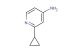 2-cyclopropylpyridin-4-amine