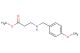 methyl 3-((4-methoxybenzyl)amino)propanoate