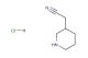 2-piperidin-3-ylacetonitrile hydrochloride