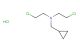 2-chloro-N-(2-chloroethyl)-N-(cyclopropylmethyl)ethanamine hydrochloride