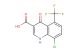 8-chloro-4-oxo-5-(trifluoromethyl)-1,4-dihydroquinoline-3-carboxylic acid