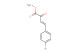 (E)-methyl-4-(4-bromophenyl)-2-oxobut-3-enoate