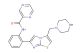 N-(2-(3-(piperazin-1-ylmethyl)imidazo[2,1-b]thiazol-6-yl)phenyl)pyrazine-2-carboxamide