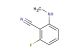 2-fluoro-6-methylamino-benzonitrile