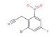 (2-bromo-4-fluoro-6-nitrophenyl)acetonitrile