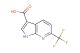 (6-trifluoromethyl)-7-azaindole-3-carboxylic acid