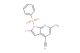 1-(phenylsulfonyl)-4-cyano-2-iodo-6-methyl-7-azaindole