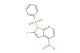 1-(phenylsulfonyl)-2-iodo-4-nitro-7-azaindole
