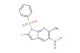 1-(phenylsulfonyl)-2-iodo-6-methyl-5-nitro-7-azaindole