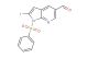 1-(phenylsulfonyl)-2-iodo-7-azaindole-5-carbaldehyde