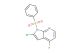 1-(phenylsulfonyl)-2-chloro-4-fluoro-7-azaindole