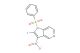 1-(phenylsulfonyl)-3-nitro-2-iodo-5-azaindole