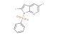 1-(phenylsulfonyl)-2,5-diiodo-7-azaindole