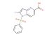 1-(phenylsulfonyl)-2-iodo-4-azaindole-5-carboxylic acid