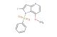 1-(phenylsulfonyl)-2-iodo-7-methoxy-4-azaindole