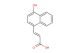 (E)-3-(1-hydroxynaphthalen-4-yl)acrylic acid
