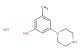 1-(3-hydroxy-5-methylphenyl)piperazine hydrochloride