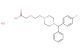 (2-(4-((4-fluorophenyl)phenylmethyl)-1-piperazinyl)ethoxy)acetic acid hydrate