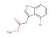 (4-bromo-1H-indol-3-yl)acetic acid methyl ester