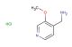 1-(3-methoxypyridin-4-yl)methanamine hydrochloride
