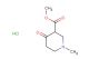 N-methyl-3-carbomethoxy-4-piperidone hydrochloride